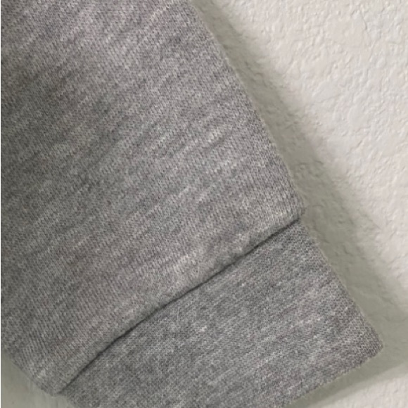 EUC Boy’s Gray Champion Lightweight Zip Hooded Pockets Football Jacket 12 Months - Picture 3 of 8